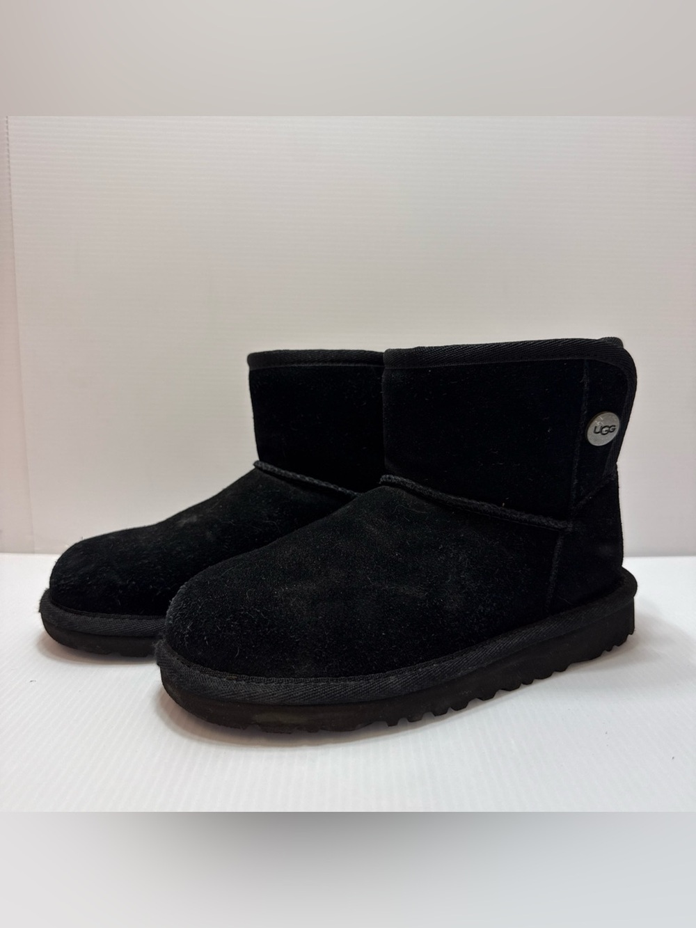 UGG Jona Black Slip On Boots Shoes Kids Size 13 SN 1118890K